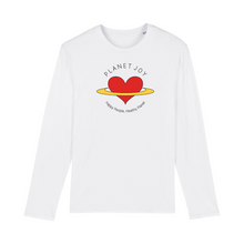 Load image into Gallery viewer, Planet Joy Organic Cotton Long-Sleeve - S / White - PLANET JOY