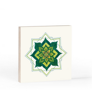 Load image into Gallery viewer, Rebirth Mandala Birch Wood Print - 6x6 - PLANET JOY