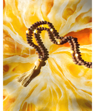Load image into Gallery viewer, Honey Opal Guru Bead Practice Mala - PLANET JOY
