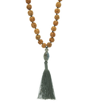Load image into Gallery viewer, Labradorite Guru Bead Practice Mala - PLANET JOY