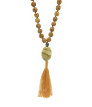 Load image into Gallery viewer, Picasso Jasper Guru Bead Practice Mala - PLANET JOY
