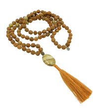 Load image into Gallery viewer, Picasso Jasper Guru Bead Practice Mala - PLANET JOY