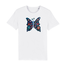 Load image into Gallery viewer, Cosmic Remembrance Organic Cotton T-Shirt - XS / White - PLANET JOY