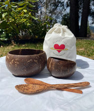 Load image into Gallery viewer, Coconut Bowl Set - PLANET JOY