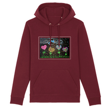 Load image into Gallery viewer, Seeds of Change Organic Cotton Hoodie - S / Maroon - PLANET JOY