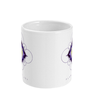 Load image into Gallery viewer, Lavender Honey Mandala 11oz Mug - PLANET JOY