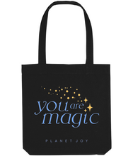 Load image into Gallery viewer, You Are Magic Tote Bag - Black - PLANET JOY