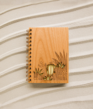 Load image into Gallery viewer, Desert Garden Wood Journal - PLANET JOY