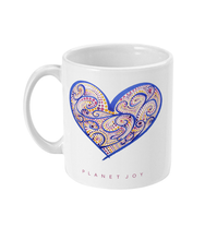 Load image into Gallery viewer, Joyful Heart 11oz Mug - PLANET JOY