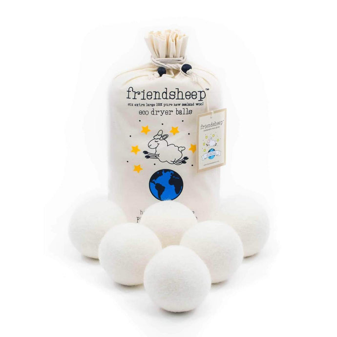 Basic Eco Dryer Balls - Creamy White - PLANET JOY