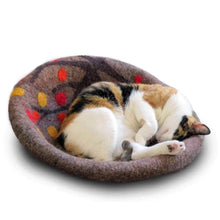 Load image into Gallery viewer, Eco Kitty Cave (Organic Catnip Included) - PLANET JOY