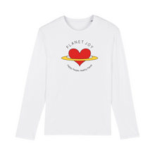 Load image into Gallery viewer, Planet Joy Organic Cotton Long-Sleeve - S / White - PLANET JOY
