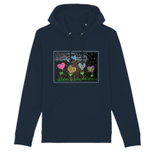 Load image into Gallery viewer, Seeds of Change Organic Cotton Hoodie - S / Navy - PLANET JOY
