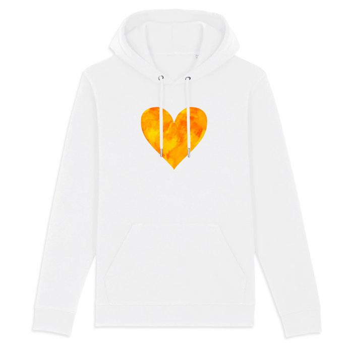 You are Sunshine Organic Cotton Hoodie - S / White - PLANET JOY