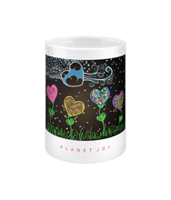 Load image into Gallery viewer, Seeds of Change 15oz Mug - Ceramic / White - PLANET JOY
