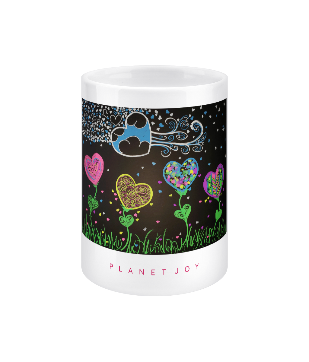 Seeds of Change 15oz Mug - Ceramic / White - PLANET JOY