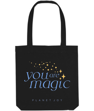 Load image into Gallery viewer, You Are Magic Tote Bag - Black - PLANET JOY
