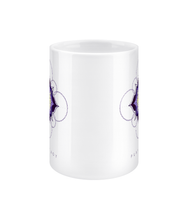 Load image into Gallery viewer, Lavender Honey Mandala 15oz Mug - PLANET JOY
