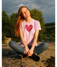 Load image into Gallery viewer, Strawberry Kisses Organic Cotton T-Shirt - PLANET JOY
