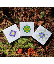 Load image into Gallery viewer, Mandala Greeting Cards — Set of 9 - PLANET JOY
