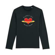 Load image into Gallery viewer, Planet Joy Organic Cotton Long-Sleeve - S / Black - PLANET JOY
