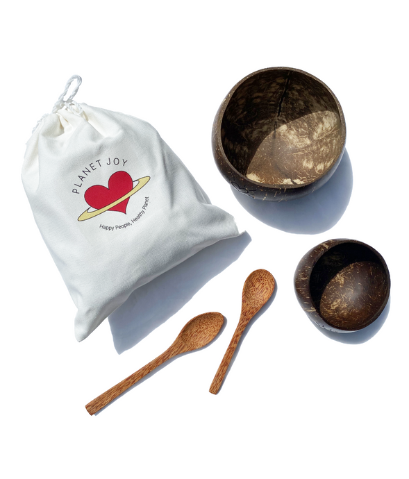 Coconut Bowl Set - PLANET JOY