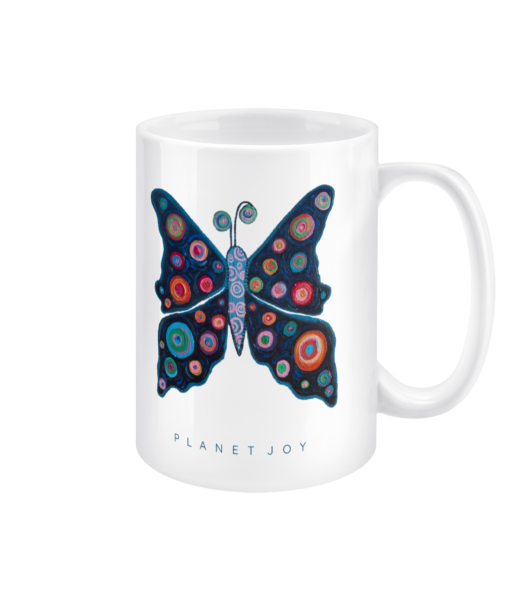 Cosmic Remembrance 15oz Mug - Ceramic / White - PLANET JOY