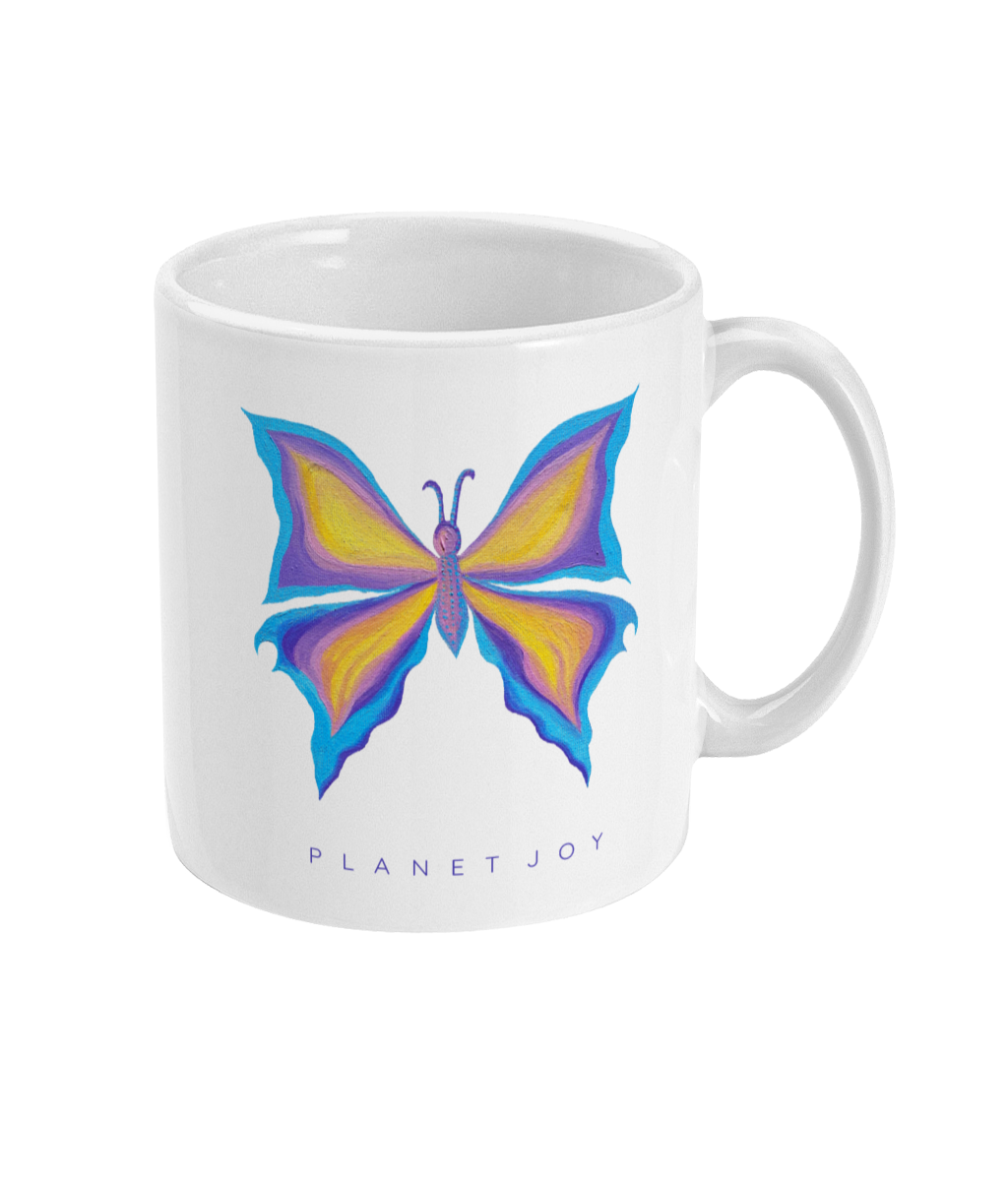 Spring Dream 11oz Mug - Ceramic / White - PLANET JOY