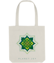 Load image into Gallery viewer, Rebirth Mandala Tote Bag - Natural - PLANET JOY
