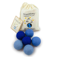 Load image into Gallery viewer, Eco Toy Balls - set of 6 - True Blue - PLANET JOY
